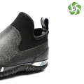 Zapatos de jardín impermeables unisex con botones de lluvia de tobillo